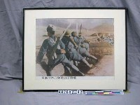 藏品(紀念抗日戰爭相關照片—喜峰口大刀隊衝出了戰壕（翻拍）)的圖片